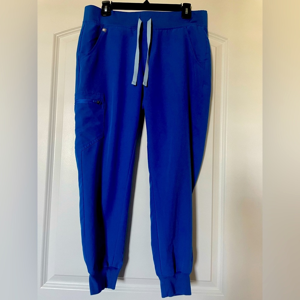 FIGS Royal Blue Zamora Petite Jogger Scrub Pant